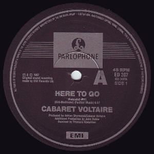 Au 12-inch A-side label