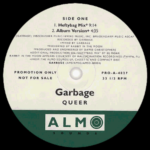 US promo 12-inch A-side label