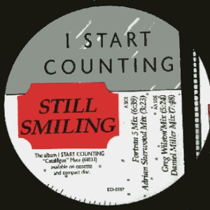 Sleeve sticker close-up