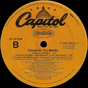 US 12-inch B-side label