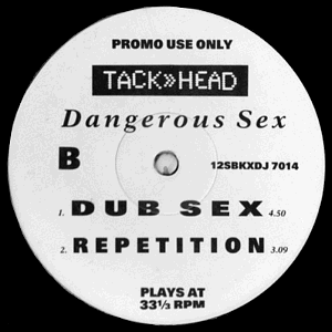 Promo 12-inch B-side label