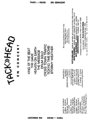 CD back cover