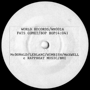 UK promo 7-inch alternative A-side label