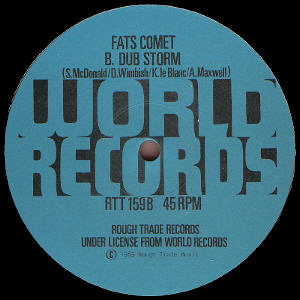 UK 12-inch B-side label